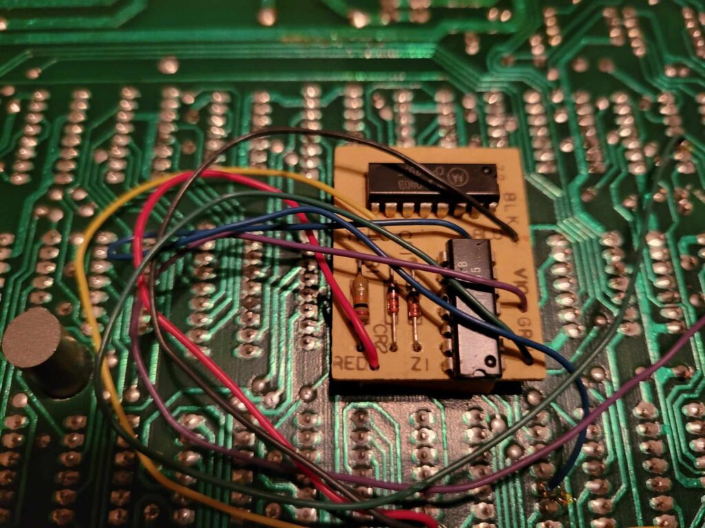 TRS-80 Model I Lower Case Modification