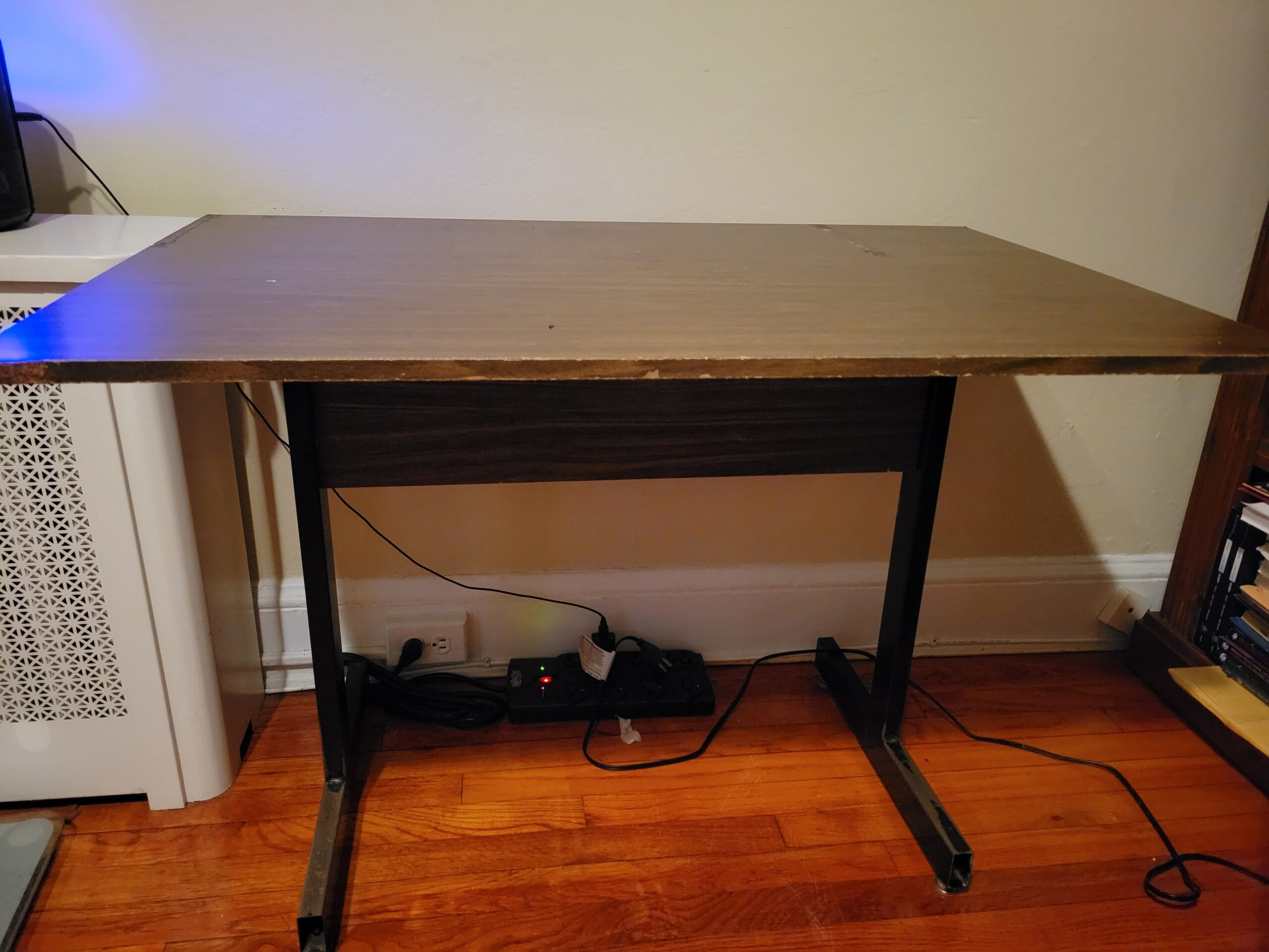 TRS-80 wooden desk in my office.