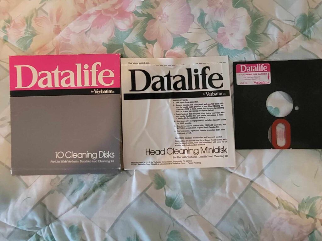 Verbatim Datalife disk cleaner