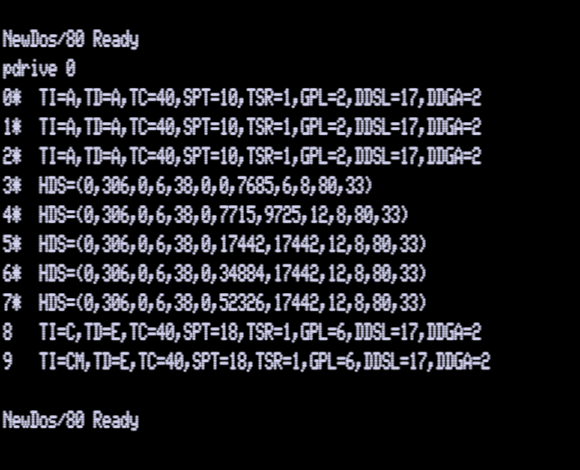 Boot disk PDRIVE 0