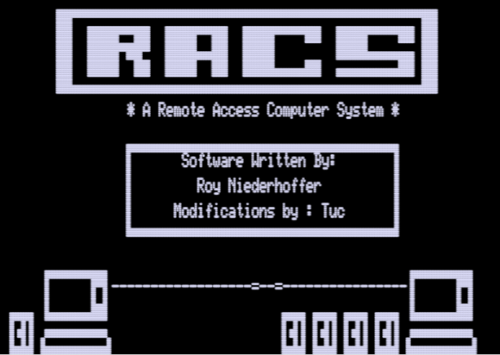 RACS Startup Screen