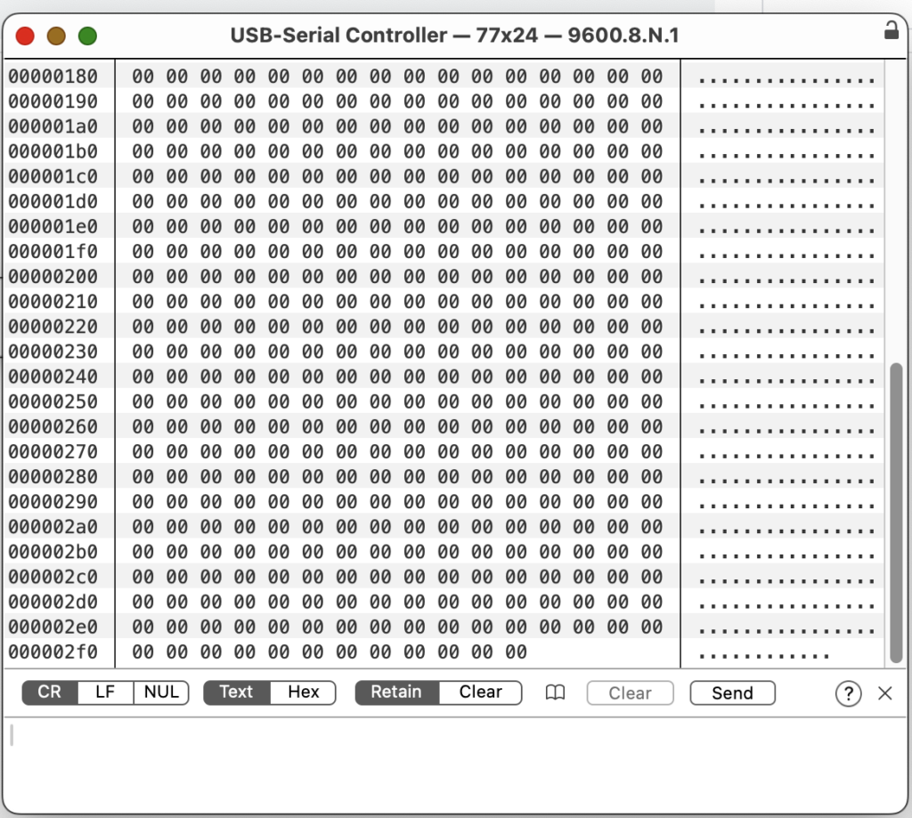 Serial2 showing all nulls