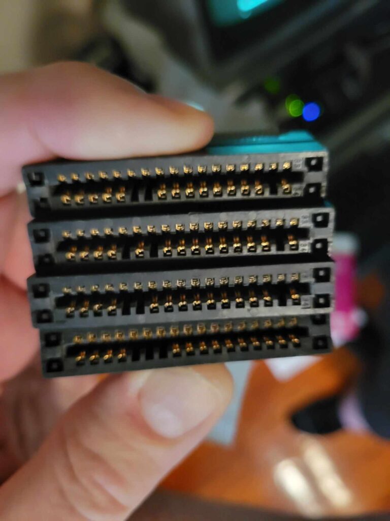 TRS-80 Model I pulled pin cable